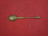 Danish Sterling by Various Makers Sterling Silver Coffee Spoon vermeil 4 5/8"