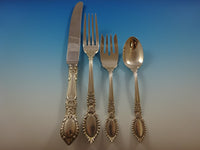 Guildhall by Reed & Barton Sterling Silver Flatware Set 12 Service Dinner Size