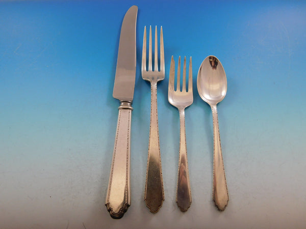 William and Mary by Lunt Sterling Silver Dinner Size Place Setting(s) 4pc