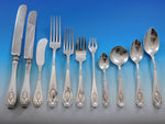 Lady Wynn by Mount Vernon Sterling Silver Flatware Set Dinner 140 pcs P Monogram