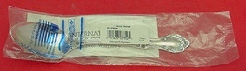 Wild Rose By International Sterling Silver Place Soup Spoon 7 1/4" New
