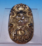 Love's Dream by Unger Sterling Silver Brush Vermeil 4" x 2 3/8" (#7795) Cupid