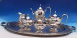 Candlelight by Towle Sterling Silver Tea Set 6pc #76380/#62382 (#8159) Fabulous!