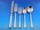 Sunset by Allan Adler Sterling Silver Flatware Set 8 Service 40 pieces Dinner