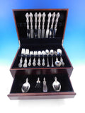 Old Orange Blossom by Alvin Sterling Silver Flatware Set 8 Service 52 pcs Dinner