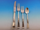 Classic Rose by Reed & Barton Sterling Silver Flatware Set 8 Service 45 Pieces