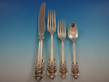 Grande Baroque by Wallace Sterling Silver Flatware Service 12 Set 145 pcs Dinner