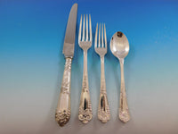 La Regence by Carrs UK Sterling Silver Flatware Set 12 Service 67 pieces Dinner