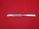 Lap Over Edge Acid Etched by Tiffany Sterling Dessert Knife HH AS w/ cicadas