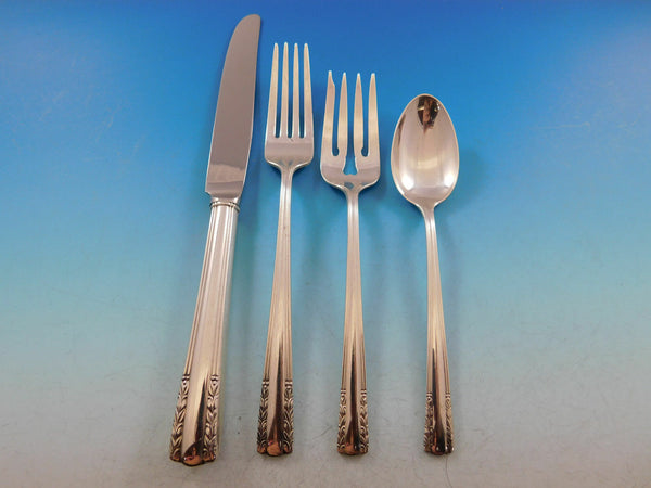 Chapel Bells by Alvin Sterling Silver Regular Size Place Setting(s) 4pc