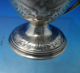English Sterling Silver Child's Cup Bright-Cut Engraved w/ Baskets #585 (#6258)