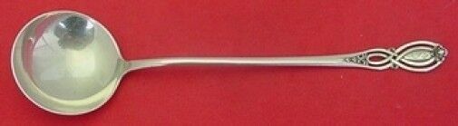 Chippendale Old by Alvin Sterling Silver Chocolate Spoon Long 6" Heirloom