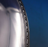 International Silverplate Charger Plate with Beaded Edge #3905 10 1/2" (#5282)