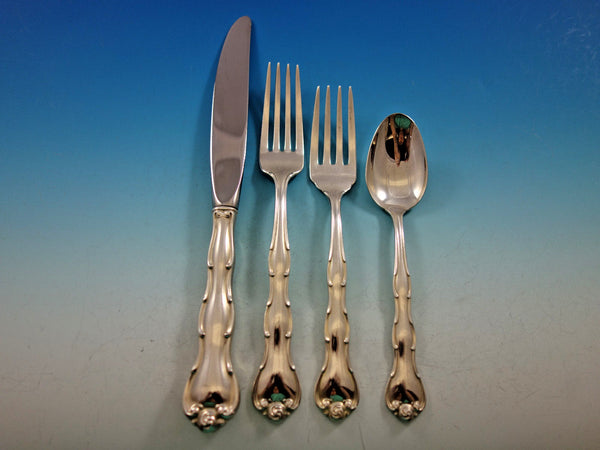Rondo by Gorham Sterling Silver Flatware Set for 8 Service 32 pieces