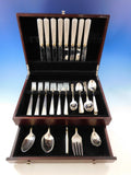 Ashmont Gold by Reed & Barton Sterling Silver Flatware Set Service 45 pcs Dinner