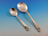 Danish Crown by Frigast Sterling Silver Flatware Service for 8 Set 79 pcs Dinner