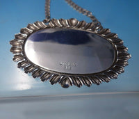 Gadroon by Unknown Sterling Silver Liquor Label Plain #352 2 1/4" (#5048)