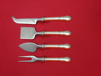 Modern Victorian by Lunt Sterling Silver Cheese Serving Set 4pc HHWS Custom