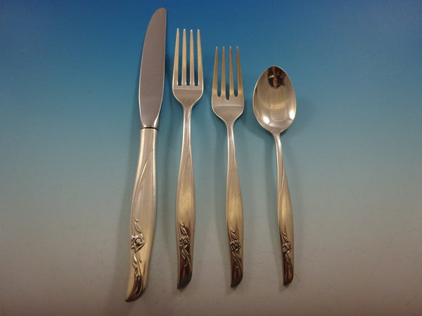 Sea Rose by Gorham Sterling Silver Flatware Set For 8 Service 39 Pieces