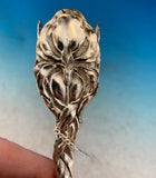 Sterling Silver Tussie Mussie Posey Posy Holder with Iris Flowers (#J1305)