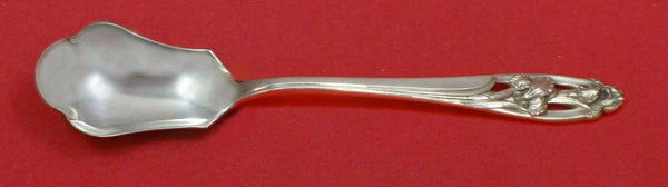 Silver Iris by International Sterling Silver Relish Scoop Custom Made 5 3/4"