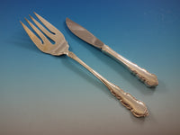 Martinique by Oneida Sterling Silver Flatware Set for 8 Service 37 pieces
