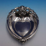 Grande Baroque by Wallace Sterling Silver Nut Dish Heart Shaped #4850-9 (#4753)