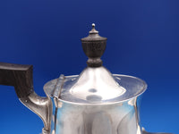 Plymouth by Gorham Sterling Silver Tea Set 5-piece with crest (#8408)