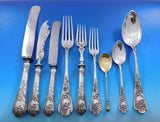 Model #150 by Bruckmann Sohn 800 Silver Flatware Set Service 175 pcs in Orig box