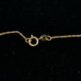 14k Yellow Gold Freshwater River Pearls Lavaliere Pendant (#J5462)