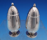 Cactus by Georg Jensen Sterling Silver Salt Pepper Shaker Set 2pc #629A (#8154)