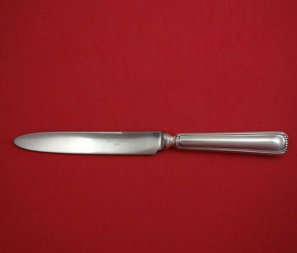 Milano by Clementi Italian .800 Silver Dinner Knife Marked MC Pointed Heavy