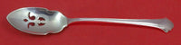 Chippendale by Towle Sterling Silver Olive Spoon Custom Made Pierced 5 3/4"