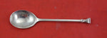 English Estate Sterling Silver Egg Spoon London 1924 ovoid  4 1/8"