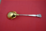 Chantilly by Gorham Sterling Gravy Spoon w/ button GW applied lacing 12 3/8"