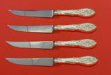 Valenciennes by Manchester Sterling Silver Steak Knife Set 4pc HHWS Custom Made