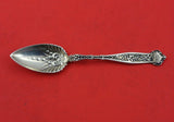 Dresden by Whiting Sterling Silver Grapefruit Spoon design in bowl 5 1/4"