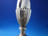 Gadroon by QR Sterling Silver Candlestick Pair 12" Tall Vintage #2538 (#6115)