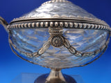 English Georgian Sterling Silver Sweet Meat Dish Set Dishes Covers Ladles #7184
