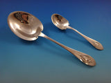 Mount Vernon by Lunt Sterling Silver Flatware Set For 12 Service 91 pcs Vintage