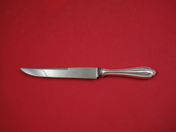 Stratford by Whiting Sterling Silver Steak Knife Original Serrated 9""