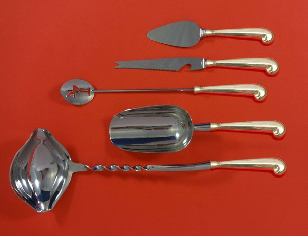 Queen Anne-Williamsburg by Stieff Sterling Silver Cocktail Party Bar Set Custom