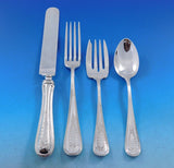 Commonwealth Engraved by Watson Sterling Silver Flatware Set Service 32 pcs Bow