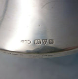 Reid and Sons English Sterling Silver Inkwell No Liner XL 3" x 7" (#5647)