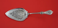 Strawberry by Durgin Coin Silver Pie Server FH AS "A Sandborn and Co" BC 9 1/4"