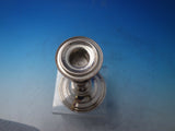 Beaded by LP & Co English Silver and Copper Candlestick Pair c.1930 (#5977)