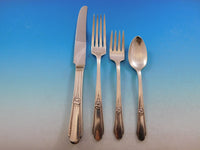 Memory AKA Hiawatha by Rogers Silverplate Flatware Set for 8 Service 43 Pieces