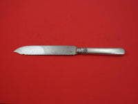 Nightingale by Gorham Sterling Silver Cake Saw HH AS rare 10 3/8"