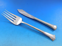 Newport Scroll by Gorham Sterling Silver Flatware Set for 8 Service 45 pieces