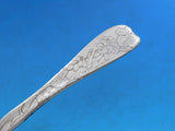 Lap Over Edge Acid Etched by Tiffany Sterling Pastry Fork with Grapes 6 1/4"